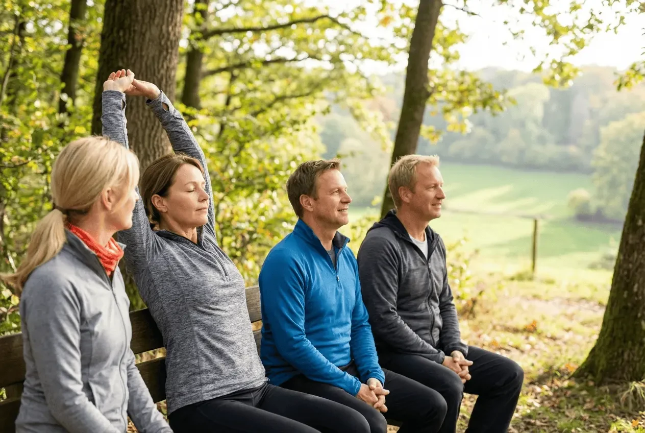 Professional management of stress management courses and resilience training on the computer