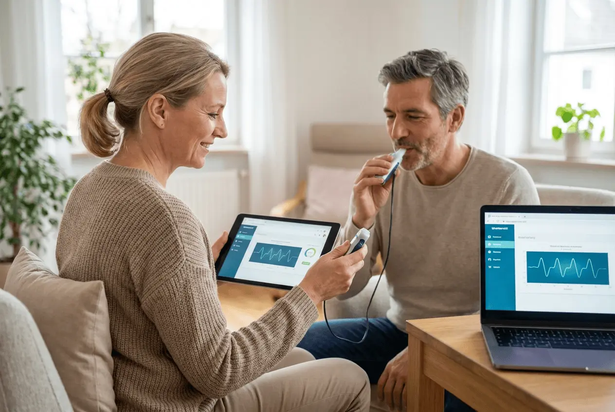 Gruppe bei einer Breathwork Session und Atemtherapie Anleitung im Kreis