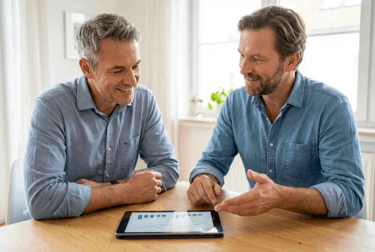 Professionelles Finanzcoaching für Männer zur Vermögensbildung und Strategieplanung