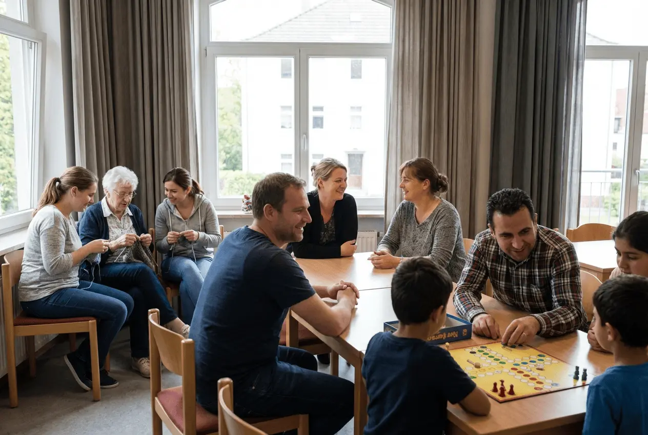 Digitale Verwaltung von Flüchtlingsunterkünften mit Terminplanung für Integrationskurse und Sozialberatung auf einem Bildschirm