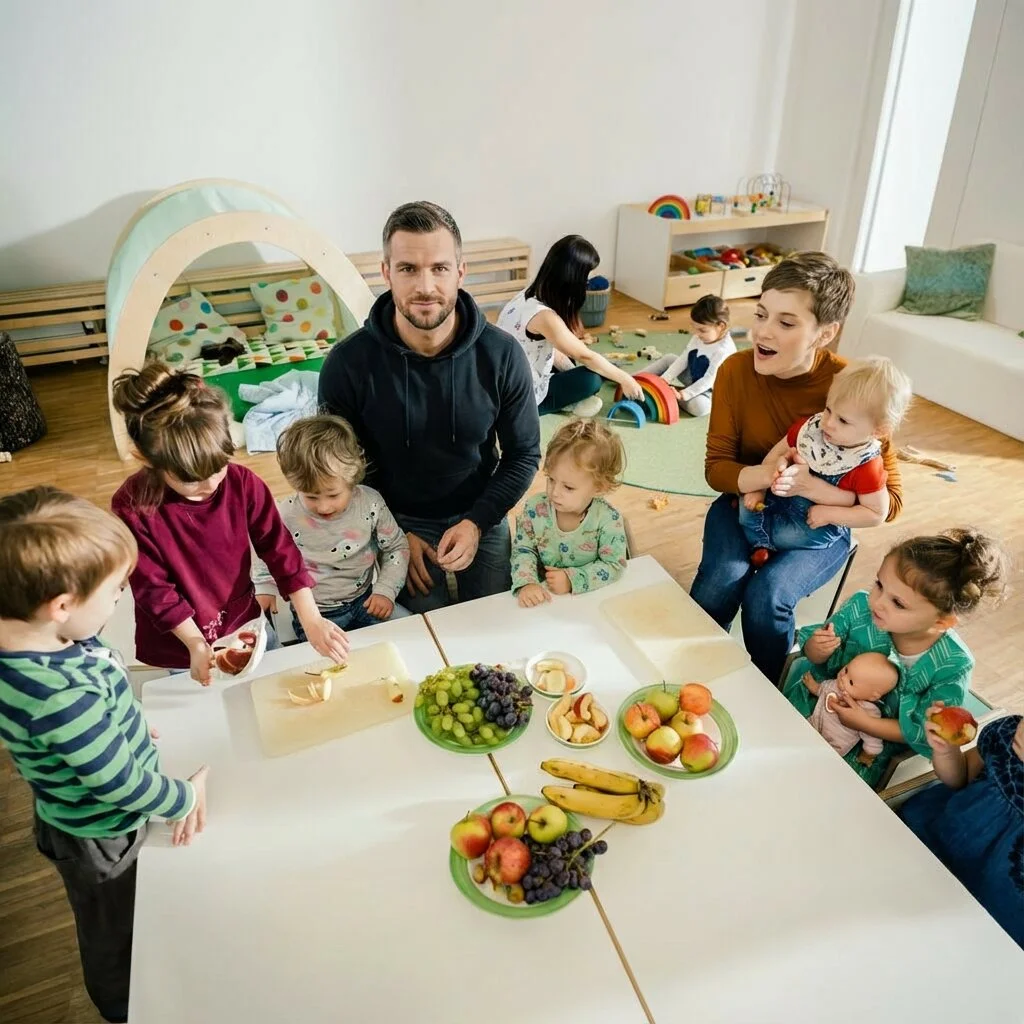Pädagogische Seminarleitung bei der Organisation einer Fortbildung für Erzieher und Kita-Teams