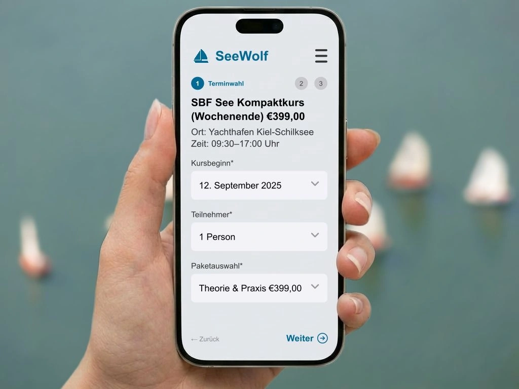 Sportbootführerschein Ausbildung SBF Binnen und See Praxisunterricht auf dem Boot