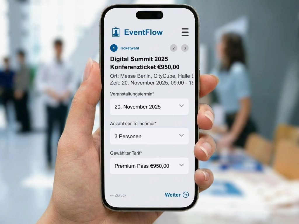 Digitale Teilnehmerverwaltung und Online-Anmeldung für Seminare und Workshops statt manueller Excel-Listen